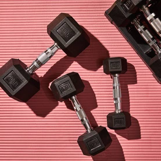 modern gym workour gym dumbell
